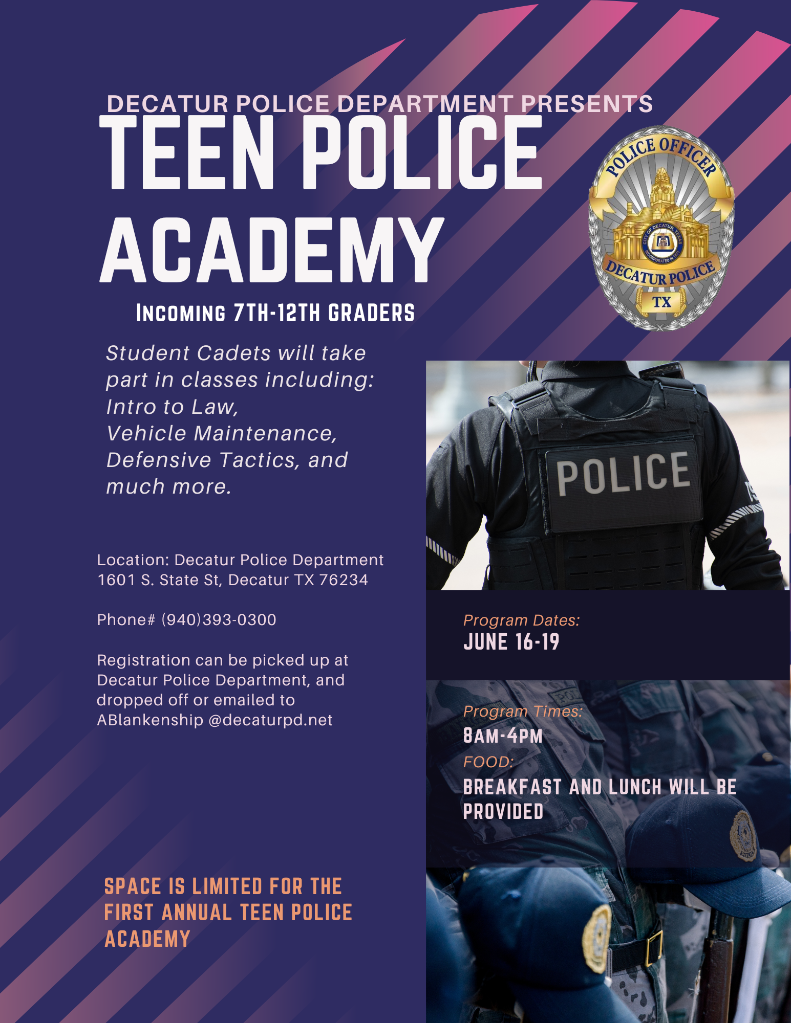 Decatur police department presents